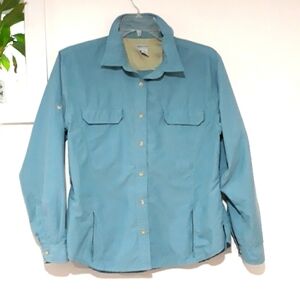 Sportif USA Long-Sleeve Button Down Jogging Outdoor Shirt Size XL